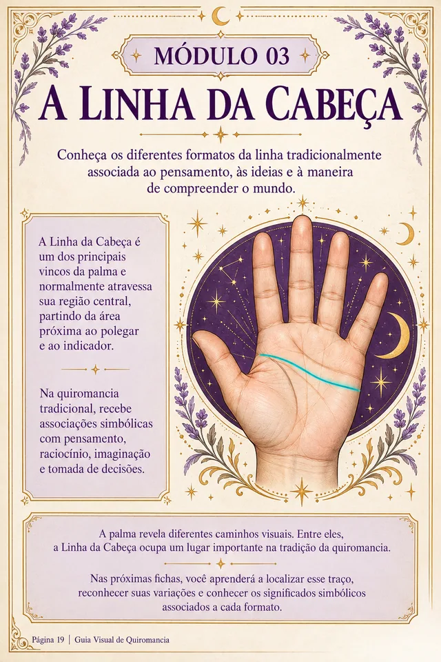 Módulo 03 · A Linha da Cabeça — página 19 do material
