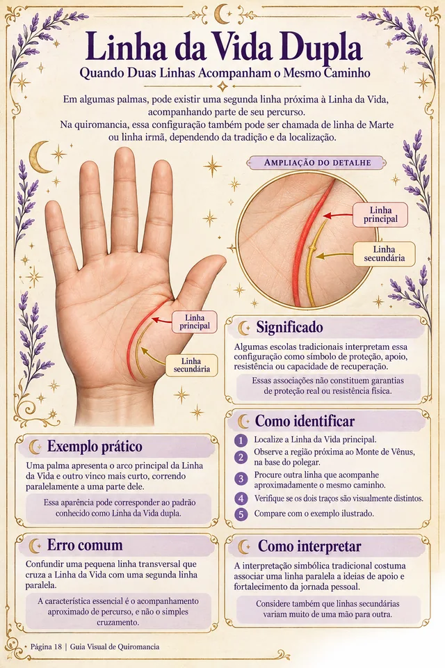 Linha da Vida dupla — página 18 do material